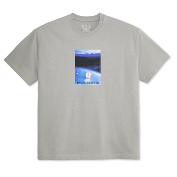 Polar Skate Co. T-shirt Core Silver